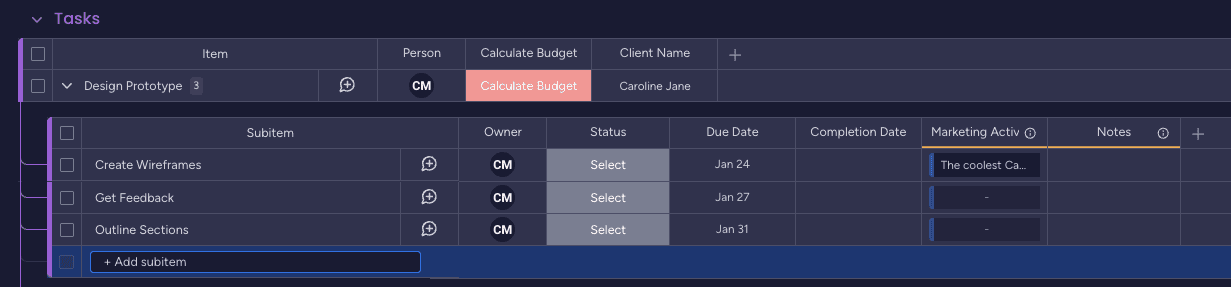 Available integrations